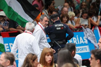 El director general de La Vuelta, Javier Guillén (EFE/Luis Tejido)