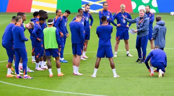 El seleccionador de Países Bajos,