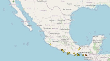 Sismos de hoy en México.