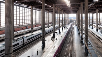 La huelga de trenes arranca