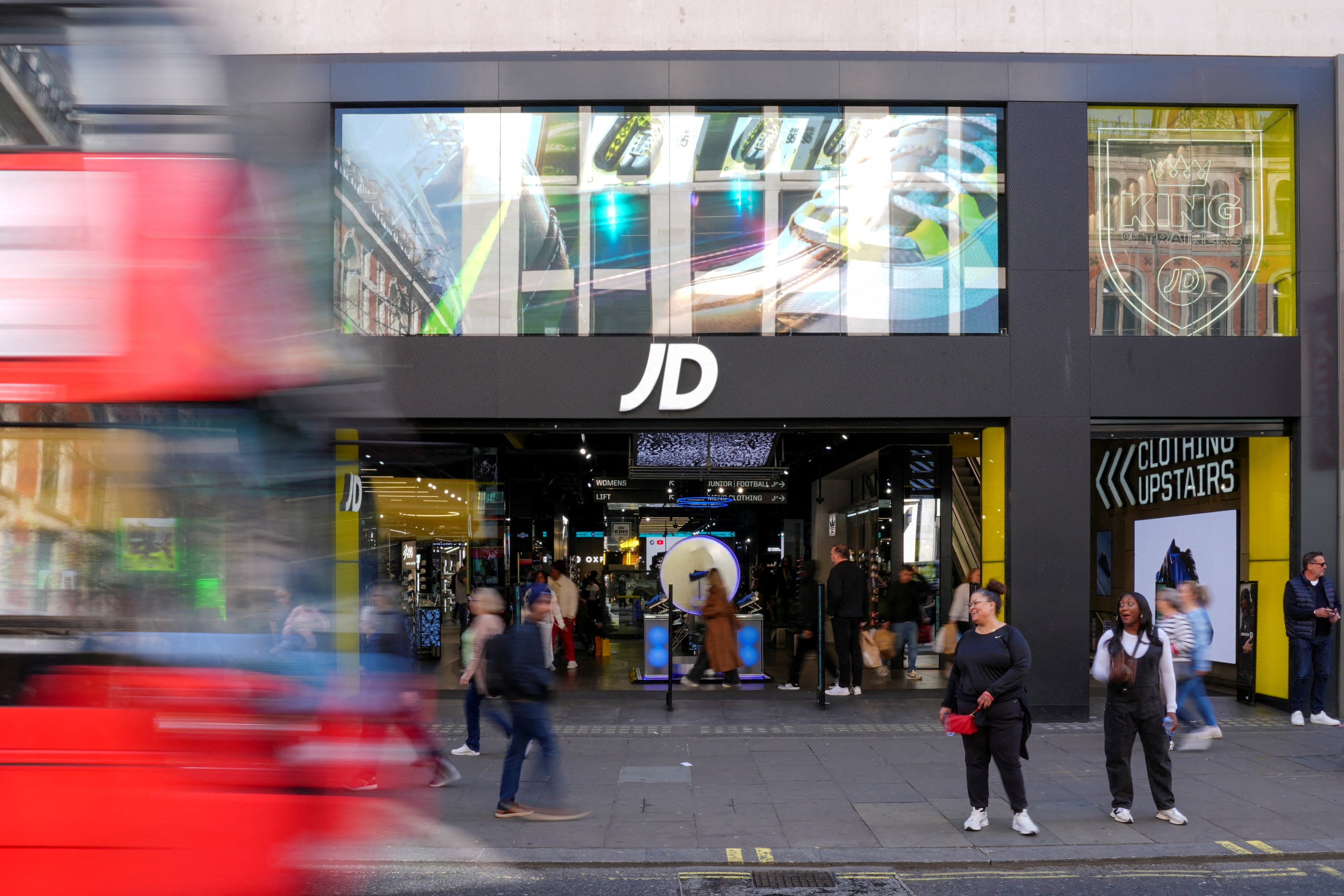 JD Sports cerrará 175 tiendas de Hibbett en Estados Unidos durante los próximos tres años tras la compra de la cadena por USD 1.100 millones (REUTERS/Maja Smiejkowska TPX IMAGES OF THE DAY)