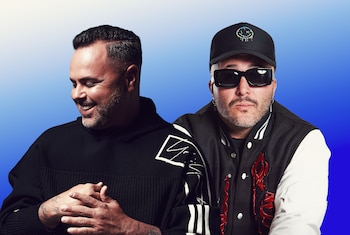 Kiko Rivera y Juan Magán en 'CAMISA 10', el álbum debut de Ronaldinho.