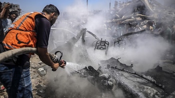 Mueren cinco personas, entre ellas tres niños, en un nuevo ataque de Israel contra Gaza pese al alto el fuego