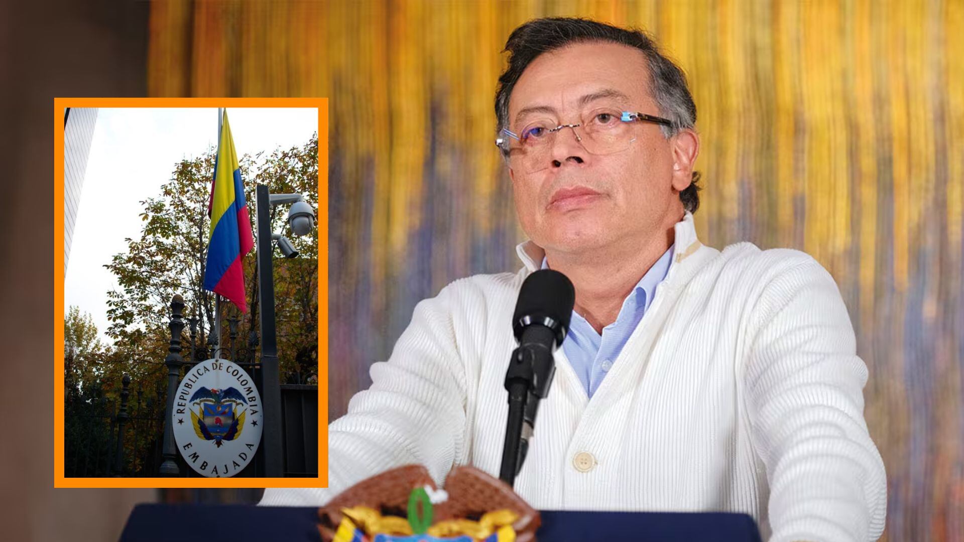 El presidente salió en defensa de un decreto que pretende eliminar los requisitos para ser embajadores y consulares en el exterior - crédito Presidencia de Colombia/Cancillería de Colombia