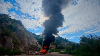 La incineración fue supervisada por