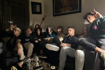 El reencuentro de los participantes