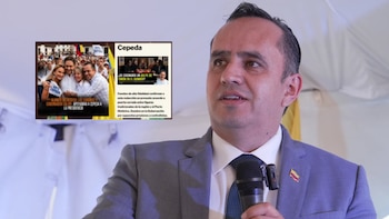 Gobernador del Quindío reaccionó a montaje hecho con IA en apoyo a un candidato presidencial: “Ya tengo definido mi voto”