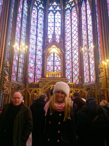 Rocio Vivas en Sainte Chapelle