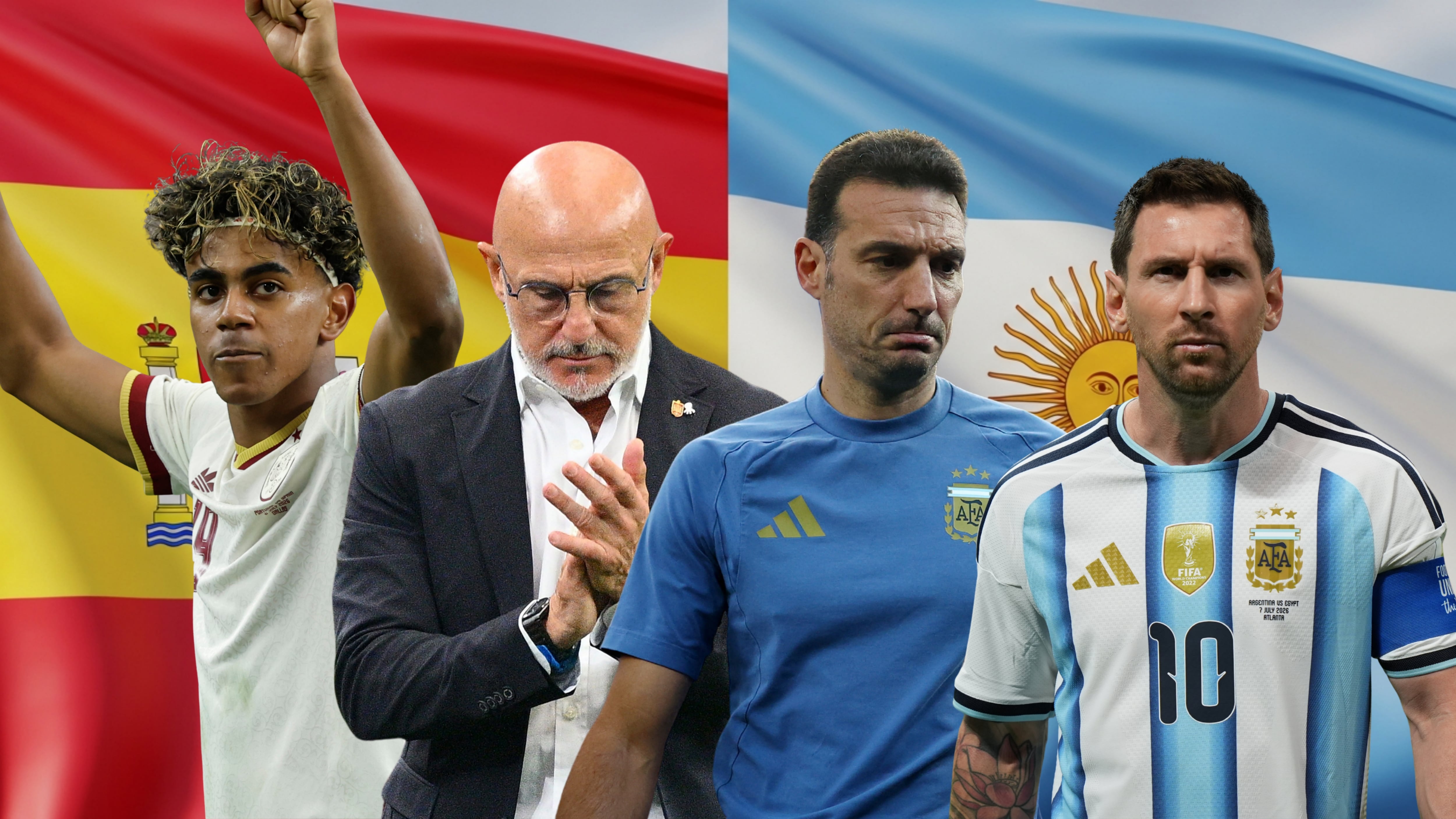 Por qué España quiere jugar la final del Mundial contra Argentina: un único precedente, la amistad profesor-alumno y una leyenda compartida