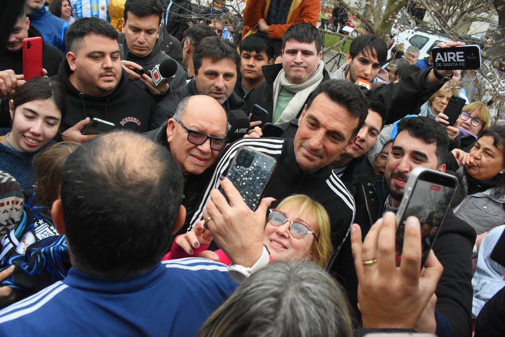 Scaloni no aseguró su continuidad más allá de diciembre (Créditos: Leo Galletto)