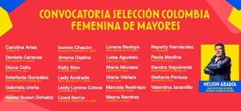 Convocatoria de la selección Colombia