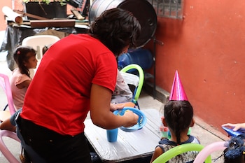 Menores migrantes celebraron su día