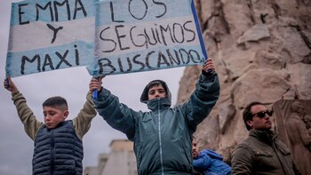 Desaparecidos en el mar: marcharon