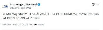 (X @SismologicoMX)