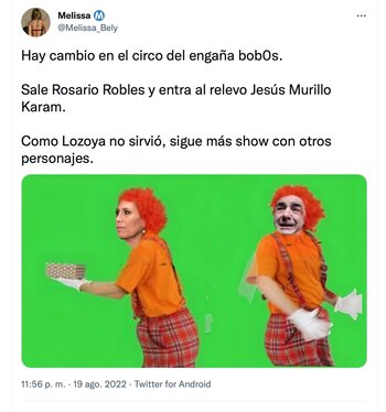 Murillo Karam por Rosario Robles: