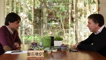 Nicolás Dujovne y Hernán Lacunza,