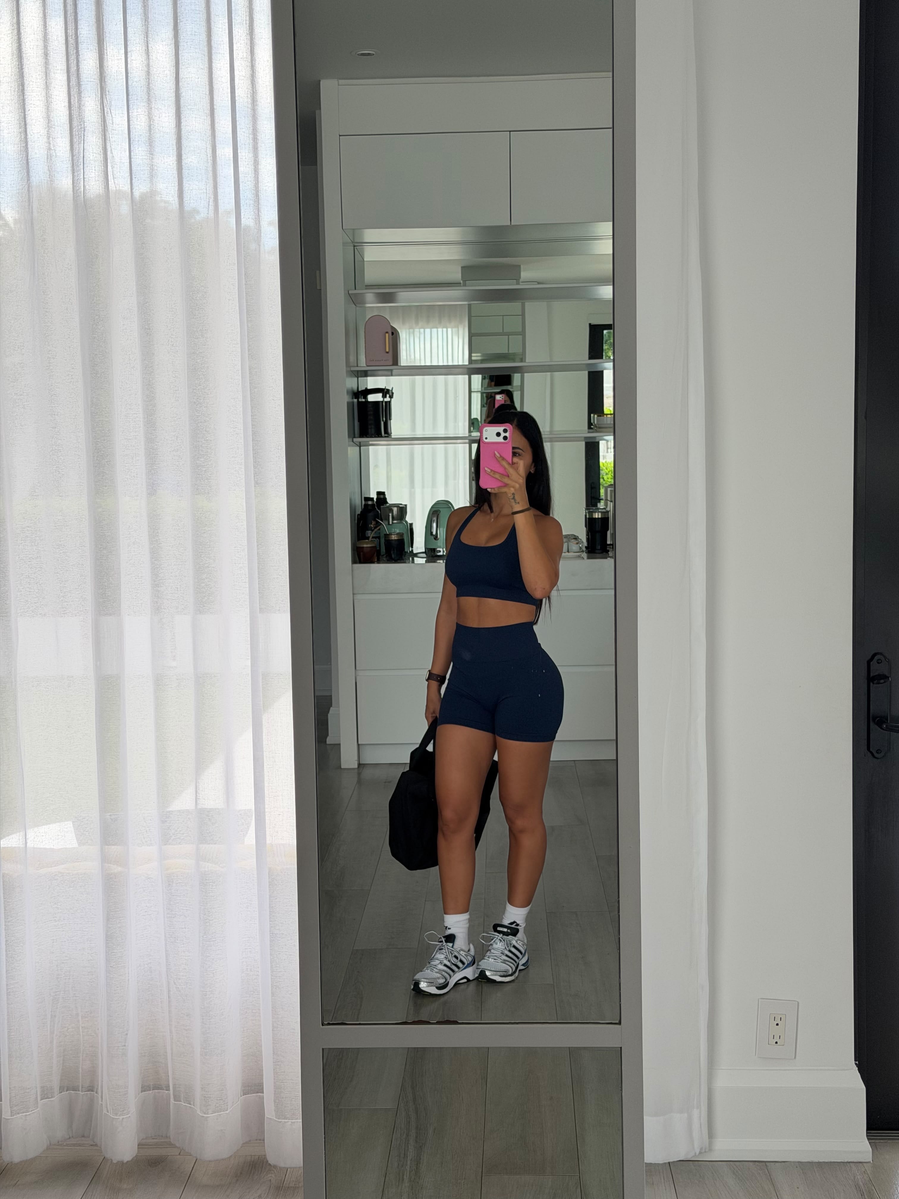 Anto Roccuzzo lista para ir a entrenar