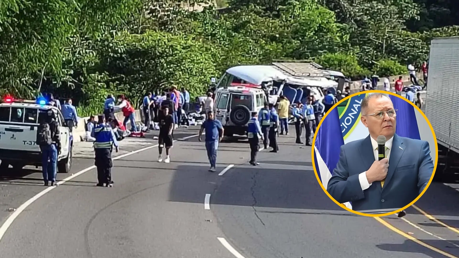 El Ministro de Seguridad pidió mayores controles al transporte pesado. (FOTO: Infobae)