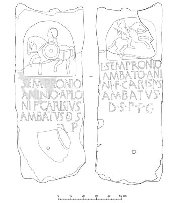 Estela de los Sepronii, Borobia.