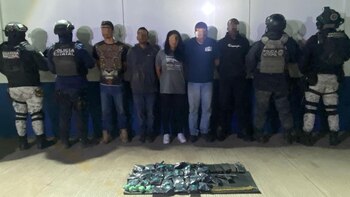 Fueron detenidas cinco personas en