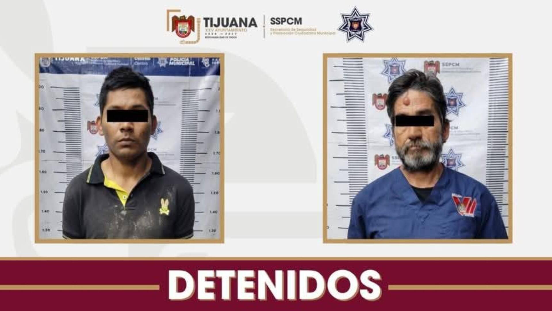 Detenidos Tijuana