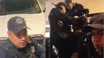 Denuncia policías municipales golpean a universitarios Guanajuato