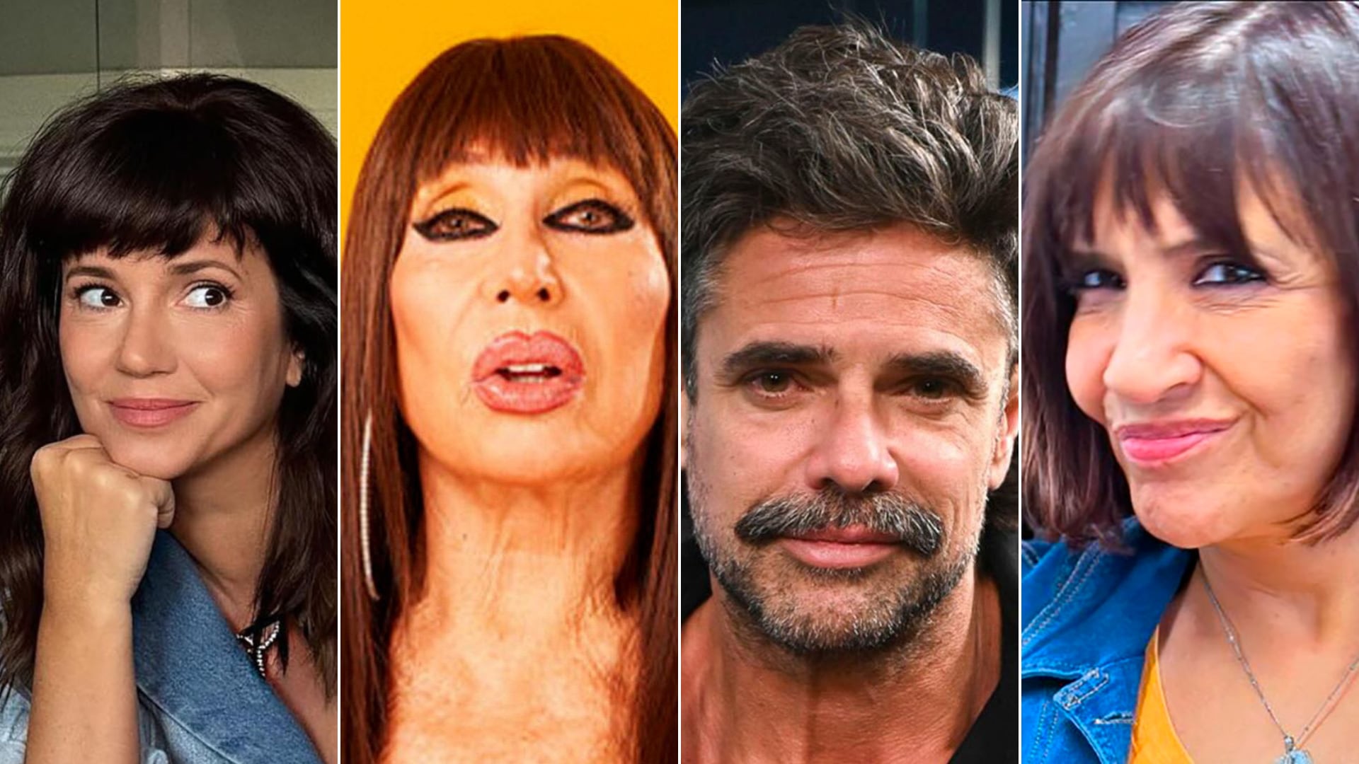 Moria Casán sumó una referencia al pasado común de Luciano Castro con Vernaci y Siciliani durante la conversación en Olga