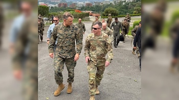 El jefe del Comando Sur suprevisó el simulacro en Caracas: “Estados Unidos está comprometido con una Venezuela libre”