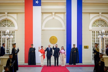 Nayib Bukele y José Antonio