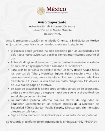 Embajada de México en Jordania