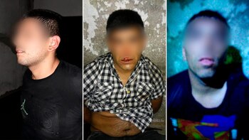 Los tres detenidos