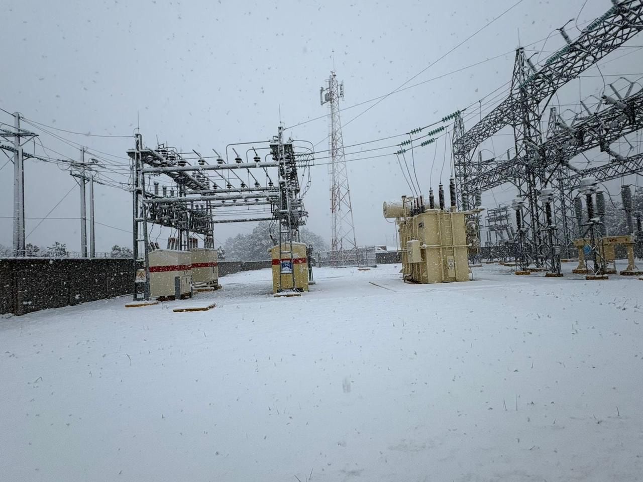 La tormenta invernal afectó la operación de la CFE, obligando a suspensiones preventivas del suministro para proteger la infraestructura eléctrica.
