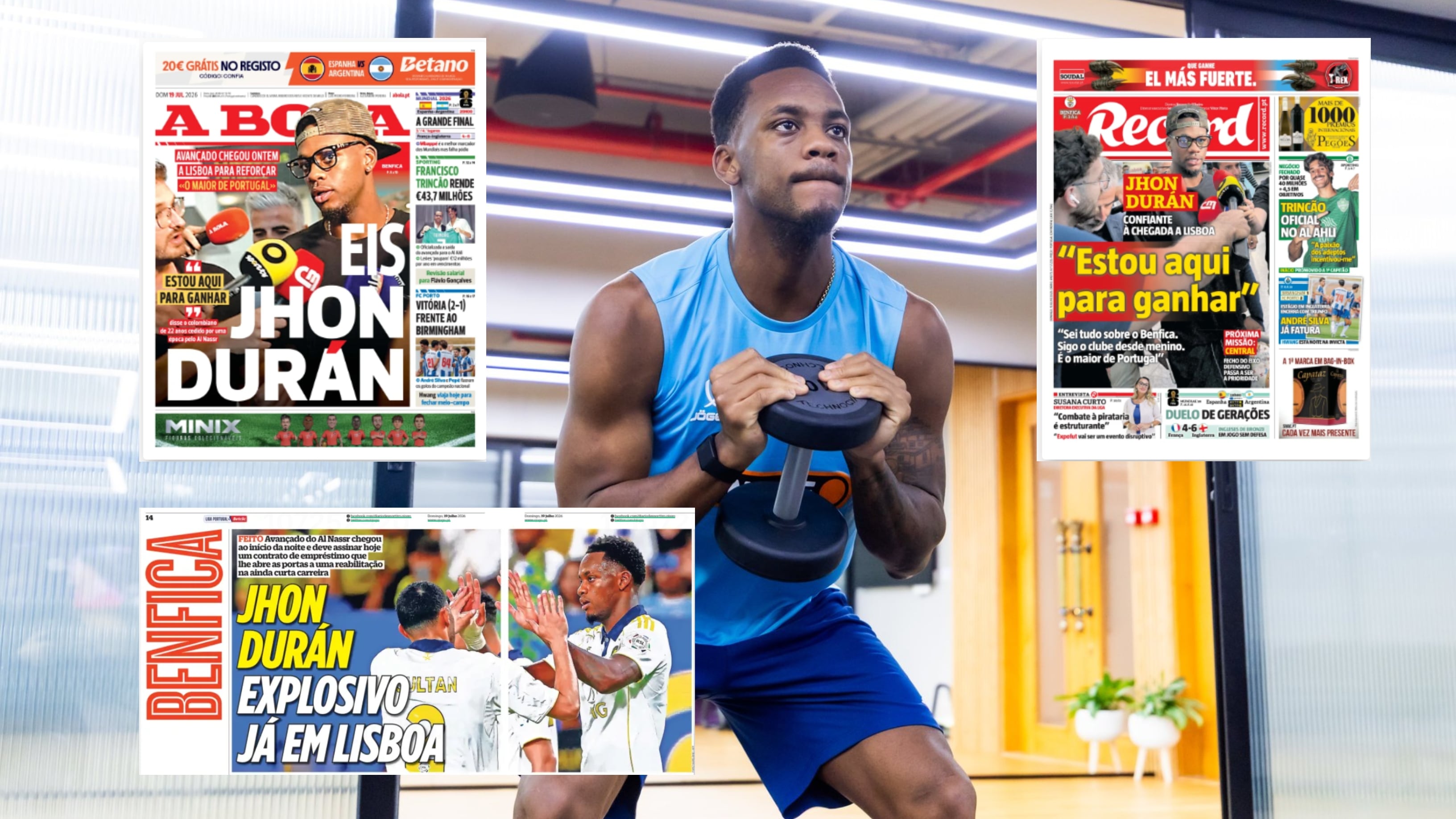 La prensa de Portugal analizó la llegada de Jhon Durán al Benfica: “Se une a una lista de altos y (muchos) fracasos”