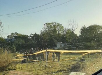 El lugar fue desalojado por