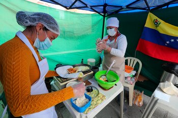 Venezolanas, que decidieron quedarse en