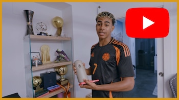 Lamine Yamal estrenó su canal