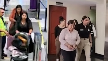 Cae clan familiar en el aeropuerto Jorge Chávez: llevaban cocaína y usaban a un bebé para viajar a España