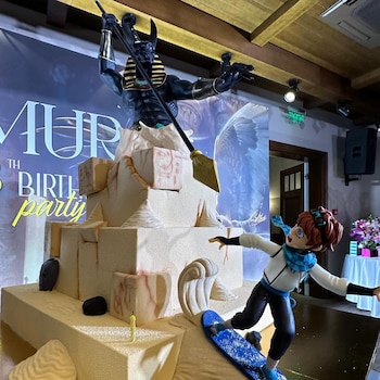 Una de sus esculturas más