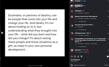 Minka Kelly hizo una publicación sobre las rupturas amorosas tras darse a conocer su rompimiento con Dan Reynolds. (Instagram)