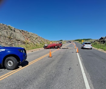 Así quedó el auto de