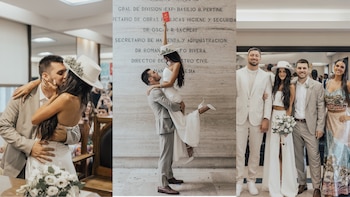 Emily Lucius y Rodrigo Valladares,