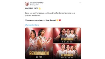 Universitario anunció la renovación de