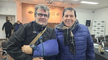 Beto Pianelli y Néstor Segovia, de Metrodelegados