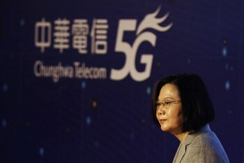 La presidente de Taiwán Tsai