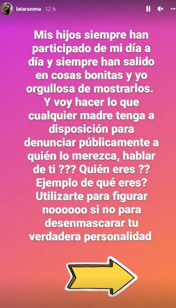 Karla Tarazona responde a Leonard