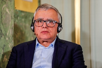 Taghi Rahmani es el esposo