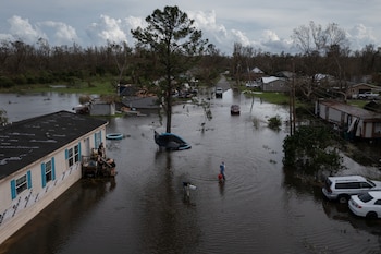 Inundaciones en Louisiana tras el paso de Ida