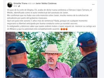 Griselda Triana, esposa de Javier