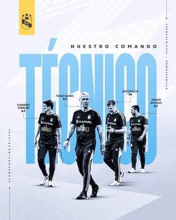 Tiago Nunes y el comando