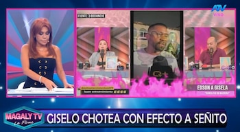 Magaly Medina explota contra Giselo y le recuerda sus inicios: “Era un bailarín desconocido”. Captura: Magaly TV La Firme.